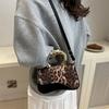 Elegant Leopard Pattern Small Square Crossbody Bag Unique And Trendy Design For Women