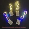 Букет из светодиодных гирлянд Starry LED Light - декоративная цветочная подарочная коробка с разноцветными мерцающими огнями для тортов и декора