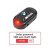 SNLL4 Mini LED Solar Power Car Warning Light Night Security Anti-Theft For BMW Performance X1 M3 M6 F01 F02 E34 E36 E60 F10 F20 X6