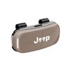 Jeep Car Visor Glasses Box Auto Sunglasses Storage Case For Jeep Grand Cherokee Wrangler JK Gladiator Compass Renegade Patriot ALO1