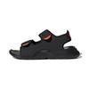 Swim Sandal Space Leather Kids Sandals Kids Sandals Black Orange FY8936