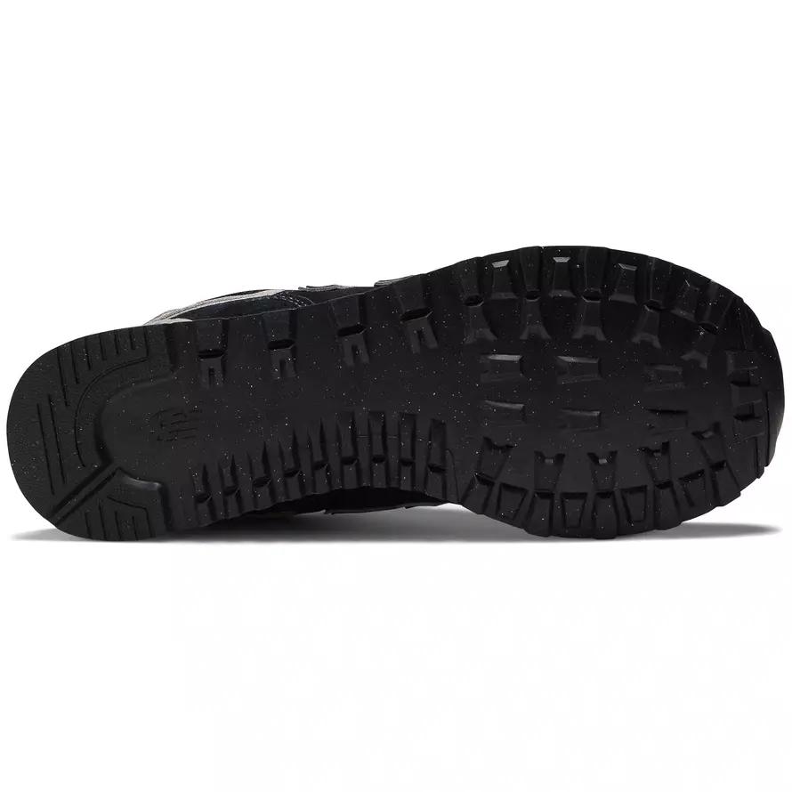 Мужские кроссовки New Balance 574 спортивная обувь черные (ML574EVB)