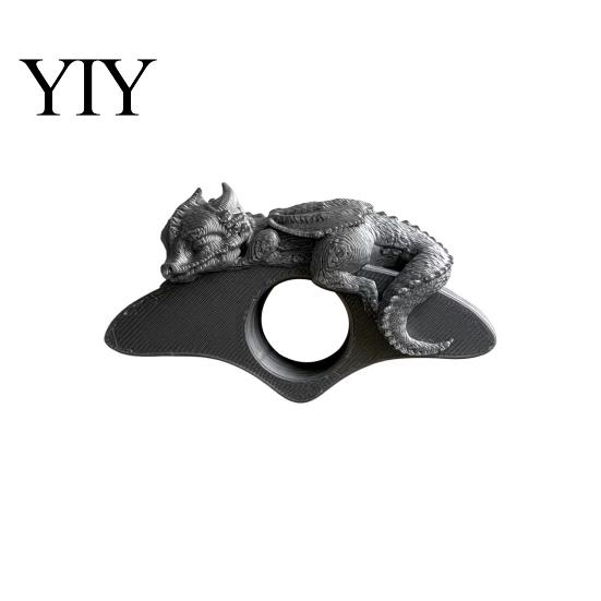 Book Clip For Readers 3D Printed Sleeping Dragon Clip, Reading Ring Page Shaped Bookmark Holder, Creative Finger for Readers, Lovers Gift Scale