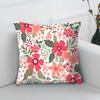 Наволочка Шикарный мягкий на ощупь легкий чехол для подушки с цветочным принтом наволочка для дивана
