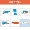 Lightweight Aluminum Splint Roll Fixture Bone Rescue Splint Splint Fracture Fixed  Sports Home