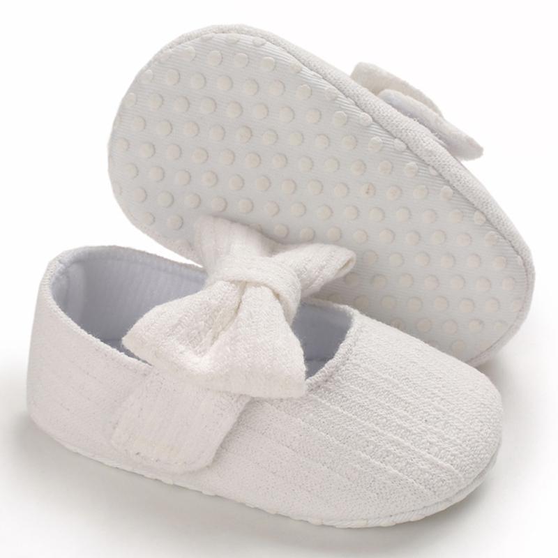 Kids Baby Girls All Match Breathable Soft Sole Non-Slip Prewalker Princess Shoes