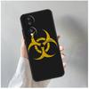 Логотип с символом биоопасности Для чехла Honor Magic 8 7 6 5 Pro Для Honor 400 200 Lite 90 70 50 X8c X8b X9a X9b X9c X9d Win