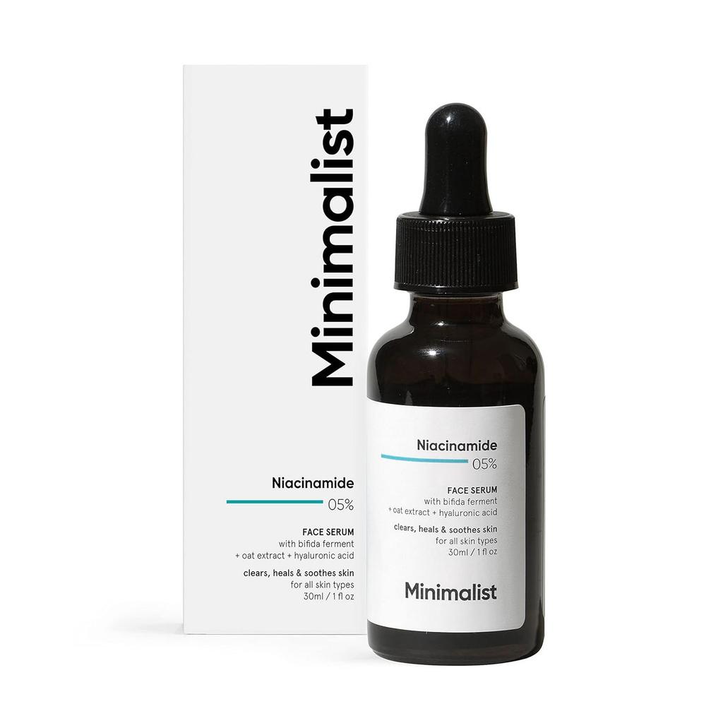 Niacinamide Facial Serum 05% (30 Ml), Niacinamide 05% Face Serum, Minimalist