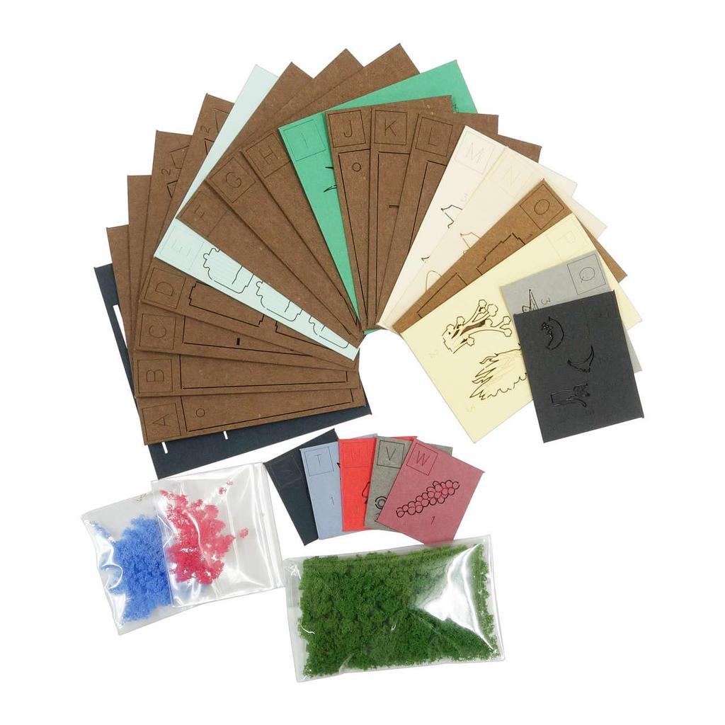 Sankei Studio Ghibli Мини-служба доставки Herb Storehouse Paper Craft Kiki's Witch's MP07-121