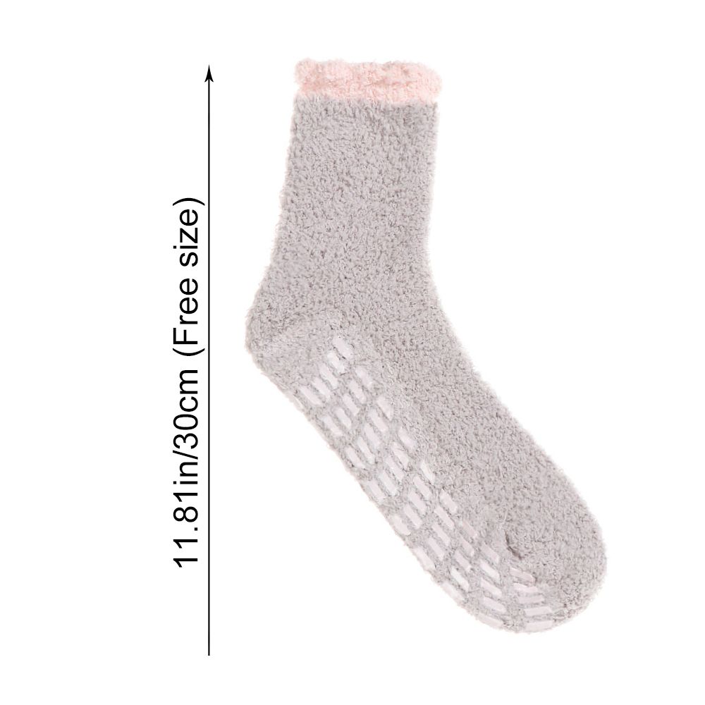 Thicken Winter Keep Warm Cold Protection Plush Socks Mid Socks Socks Coral Fleece
