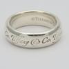 Used TIFFANY&Co. Ring Notes EU#49 Silver925 6.4g Silver Accessories
