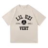 Новый альбом Lil Uzi Vert Etemal Atake 2 Та же футболка Мужская одежда Харадзюку Футболки Винтажные Унисекс Хлопковые Топы Высокого Качества