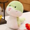 Adorable Plush Snake Soft Toy With Cute Bowtie Design Perfect For Kids And Collectors