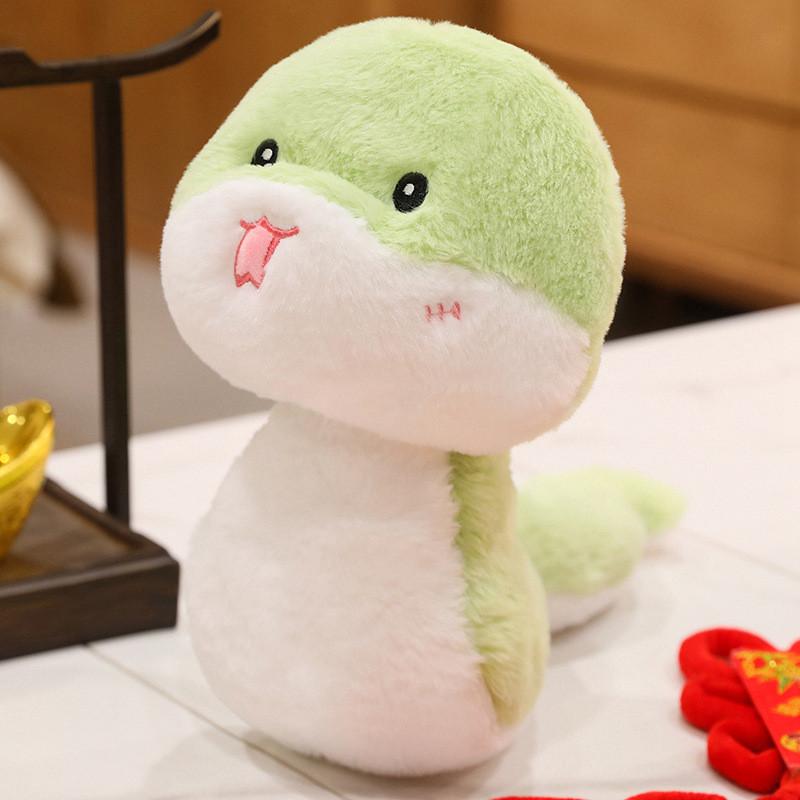 Adorable Plush Snake Soft Toy With Cute Bowtie Design Perfect For Kids And Collectors