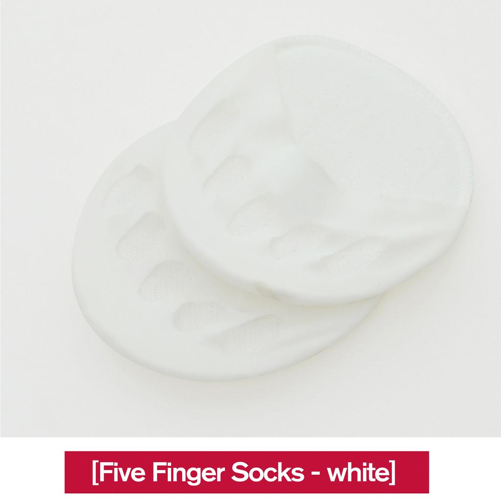 Носки с пятью пальцами, женские носки, летние носки с тонким носком, подошвы, носки-лодочки, хлопковые носки с губчатой ​​подкладкой, невидимые носки