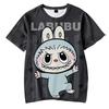 New Summer Women Men's Short Sleeve LABUBU Tshirts Fitness Clothing New Men Tee Shirt Cosplay T-Shirts