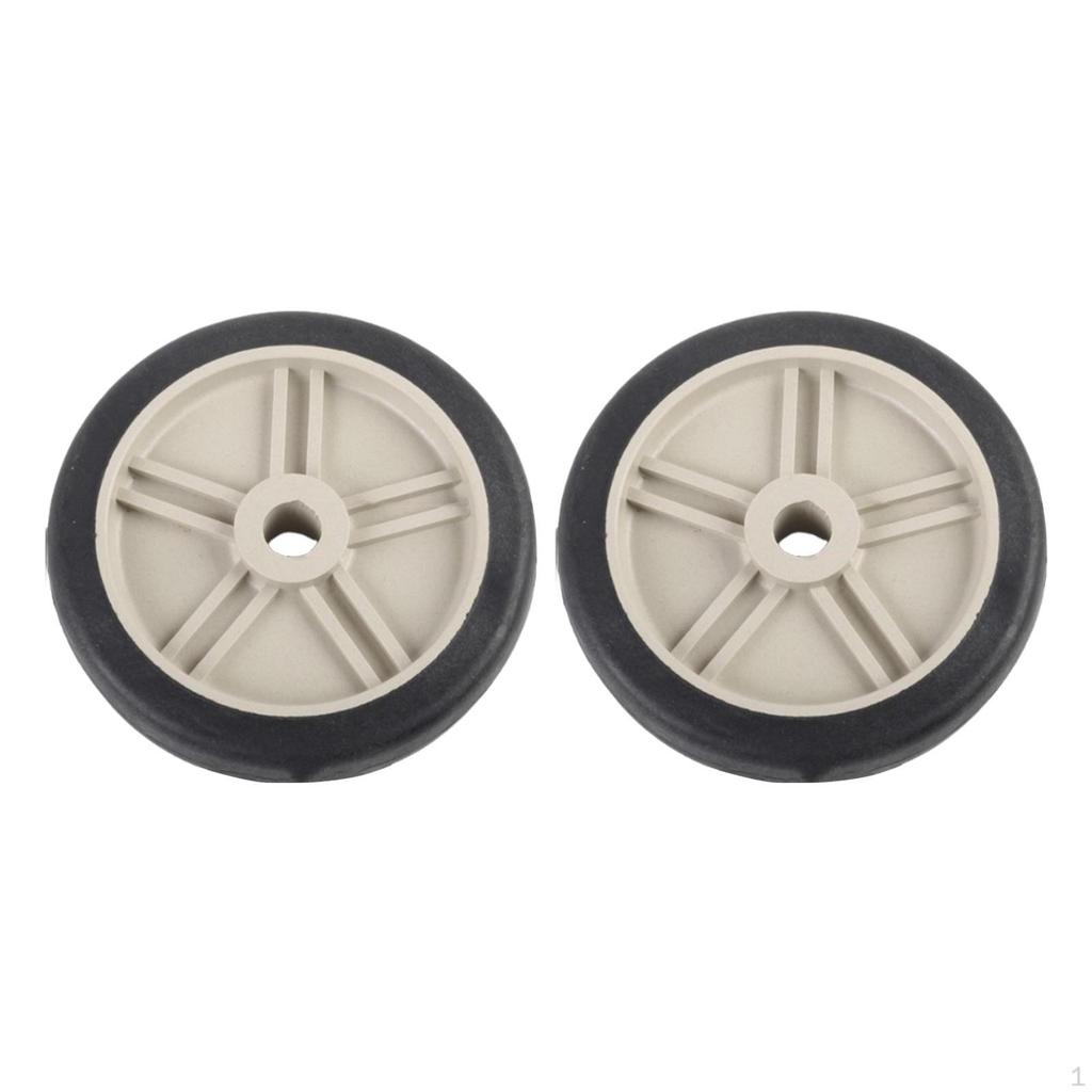 2 Air Compressor Wheels for Replacement and Transportation Needs