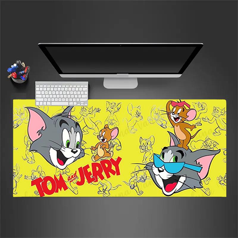 1pc Tom Jerry Adventures Computer Pad with Vibrant Print, Mouse Pads for Desk 041
