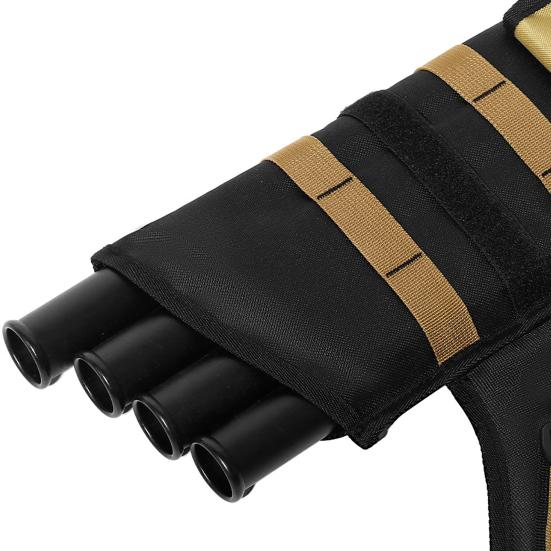 Колчан для стрел на бедро 4 тубы Поясной колчан для лука с регулируемым поясным ремнем для блочного лука, рекурсивного лука, стрельбы по мишеням