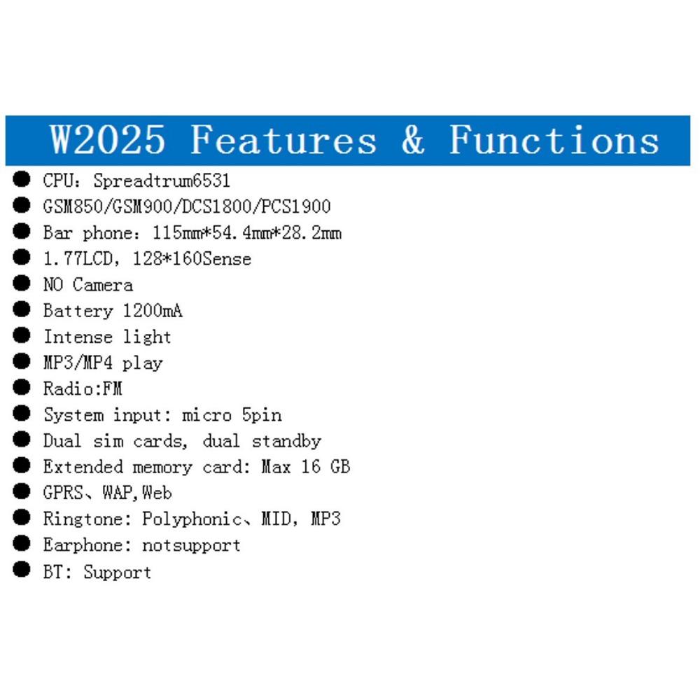 Кнопочный мобильный телефон Две SIM-карты Двойной режим ожидания Маленький электрический моноблок мобильный телефон