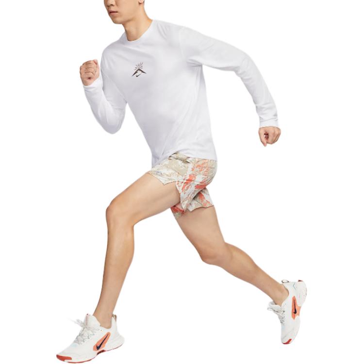 Nike Мужская футболка для бега с длинным рукавом Trail Dri-FIT HJ3602-100