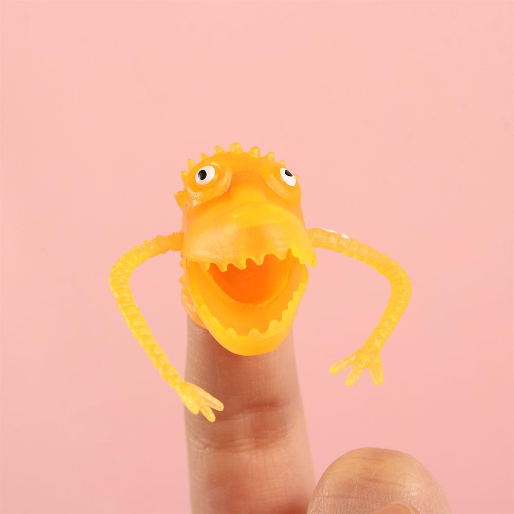 Мини-животные Детские подарки Игрушки Кукольные пальчиковые куклы Испуганные динозавры Пальчиковые куклы Ручные куклы