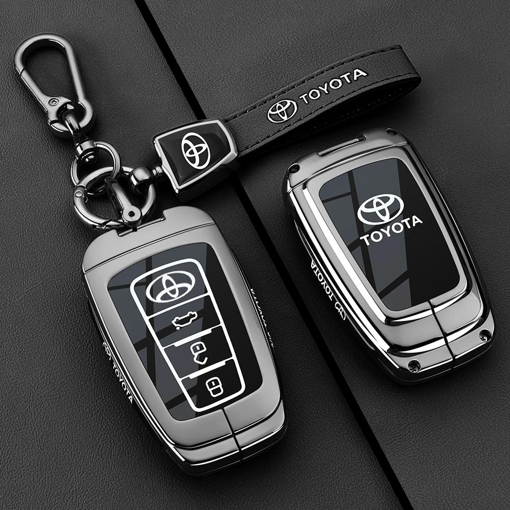 Suitable for 2024 Toyota Camry Key Set 19-24 Special Dual Engine Luxury Edition Car Metal Buckle Case for Men