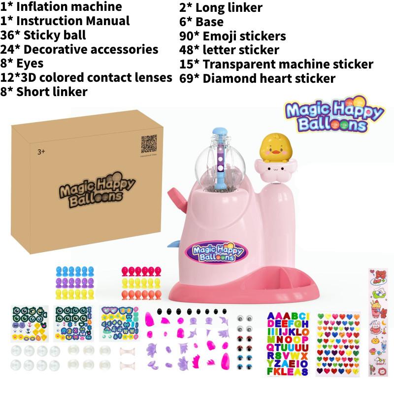 Трансграничная игрушка Bobo Sticky Play Сделай сам Прыгающий мяч с генератором пузырей для детей