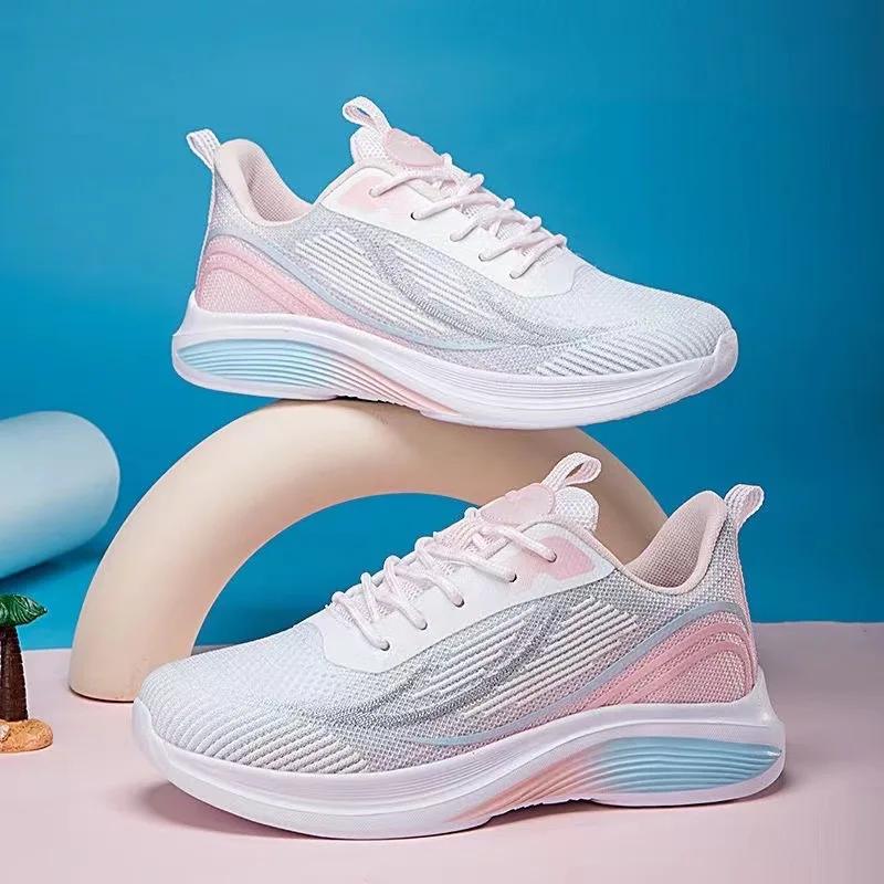New Women Tennis Breathable Mesh Casual Shoes Woman Fashion Platform Sneakers Female Zapatillas De Mujer Vulcanize Shoe Ladies