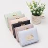 Women Wallets Female Short Design Fashion Three Fold Purse Simple Cute Student Clutch Card Holder Coin Purse