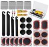 Bicycle cold patching kit, tire lever, quick tire repair tool set, glue-free tire repair patch, tire repair tool box