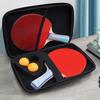 Pingpong Paddle Bag Waterproof Case Portable Hard Table Tennis Racket Bag