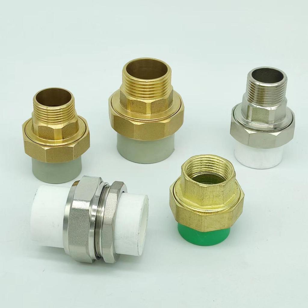 PPR Медно-чугунная муфта, внутренняя и наружная резьба, 20-110 мм, двухсторонняя PPR чугунная муфта