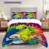 Rugrats Classic Cartoons Bedding 1 Duvet Cover 2 Pillowcase Without Core Soft And Comfortable Bedding Set Duvet Cover And Pillowcase