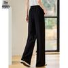 Women's High-Waist Flowy Wide-Leg Casual Pants T52X039