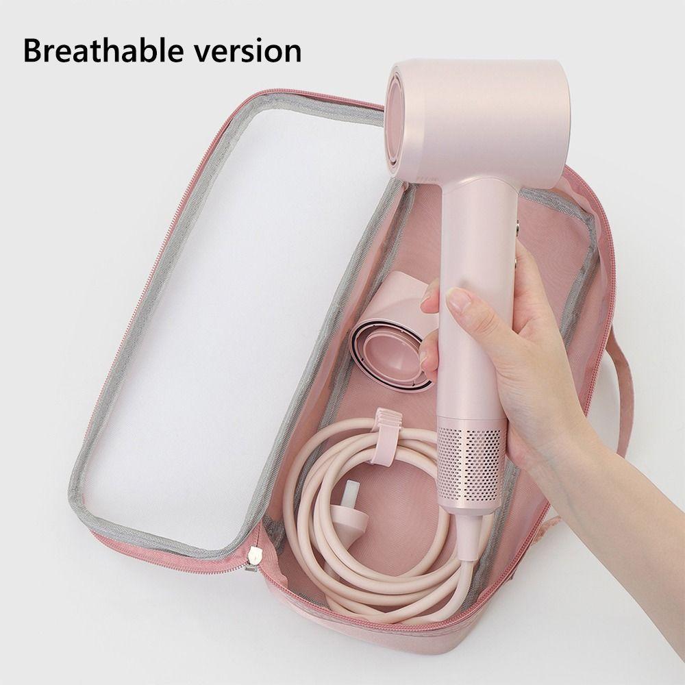 Solid Color Hair Dryer Bag Large Capacity Carrying Case New Travel Case  For Airwrap Styler