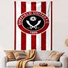 Sheffield United FC Logo Tapestry Patterned Tapestry Decorative Wall Hanging, Home Bedroom Living Room Decor