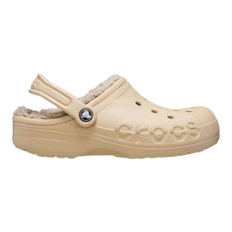 Crocs Baya Simple and Fashionable Comfortable and Versatile Hole Shoes Same for Men and Women Brown