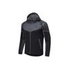 Мужские толстовки с капюшоном из флиса Wade Series Spliced Fleece Warm 3D Cut Black Cold-Black AWDT919-1