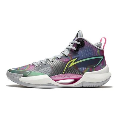 Кроссовки для баскетбола Li Ning Ultra Light Series, удобные, амортизирующие, нескользящие, износостойкие, дышащие, с поддержкой, средней высоты, мужские кроссовки ABAS027-6