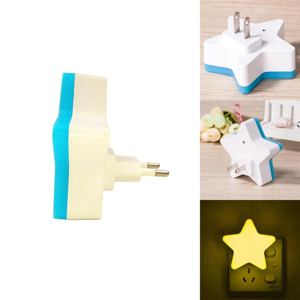 Мягкий свет Светодиодная лампа-звезда для детей Ночник для уютной атмосферы в спальне