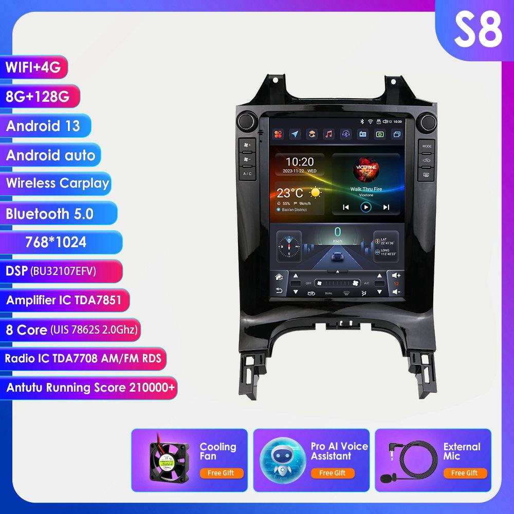 Hizpo Интеллектуальный экран Автомагнитола для Peugeot 3008 2010-2017 Android Стереоприемник Авто Аудио Мультимедийный плеер WIFI 4G Carplay GPS Навигация