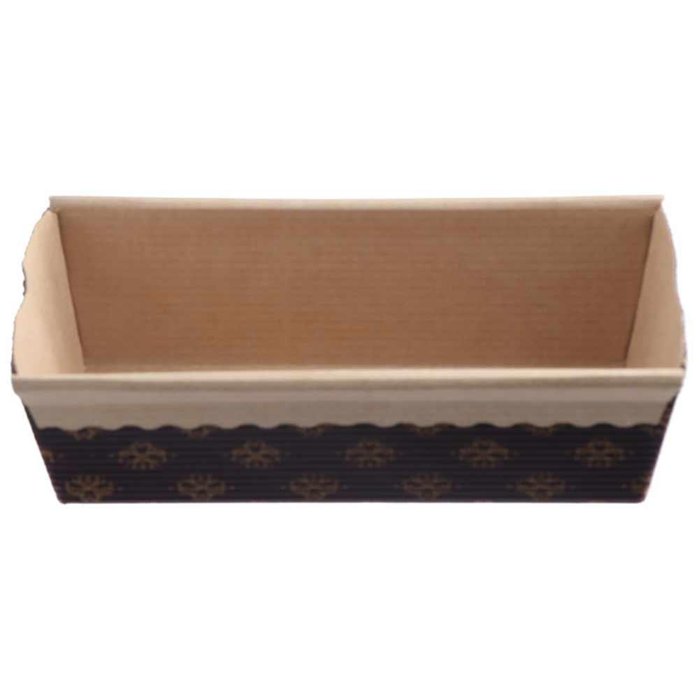 Wedding Bakery Disposable Baking Kraft Cake Liner Bread Tray Toast Box Paper Loaf Pans