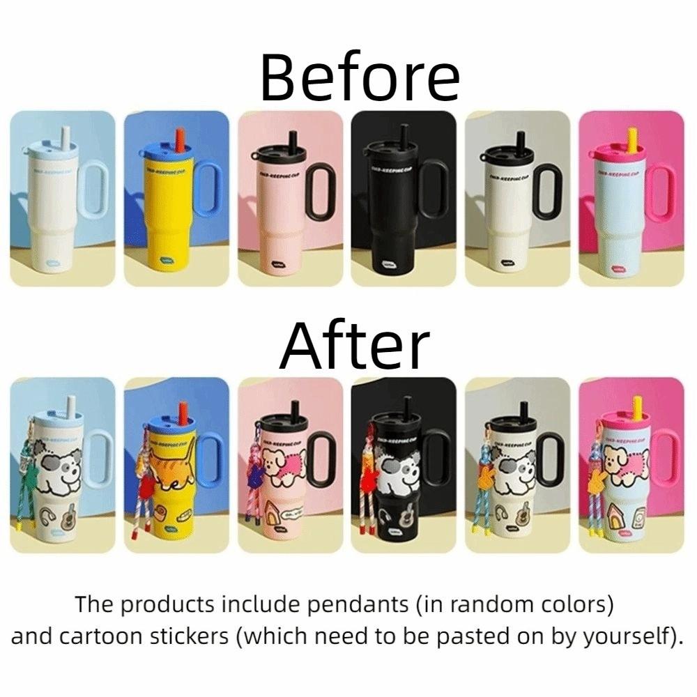 Creative Outdoor Insulated Mug Leak Proof Stainless Steel Vacuum Flask Daily Use