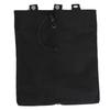 Dump Pouch Black Drawstring Pouch Large Capacity Oxford Cloth Easy Attach Combat Bag for Hiking Cycling Camping