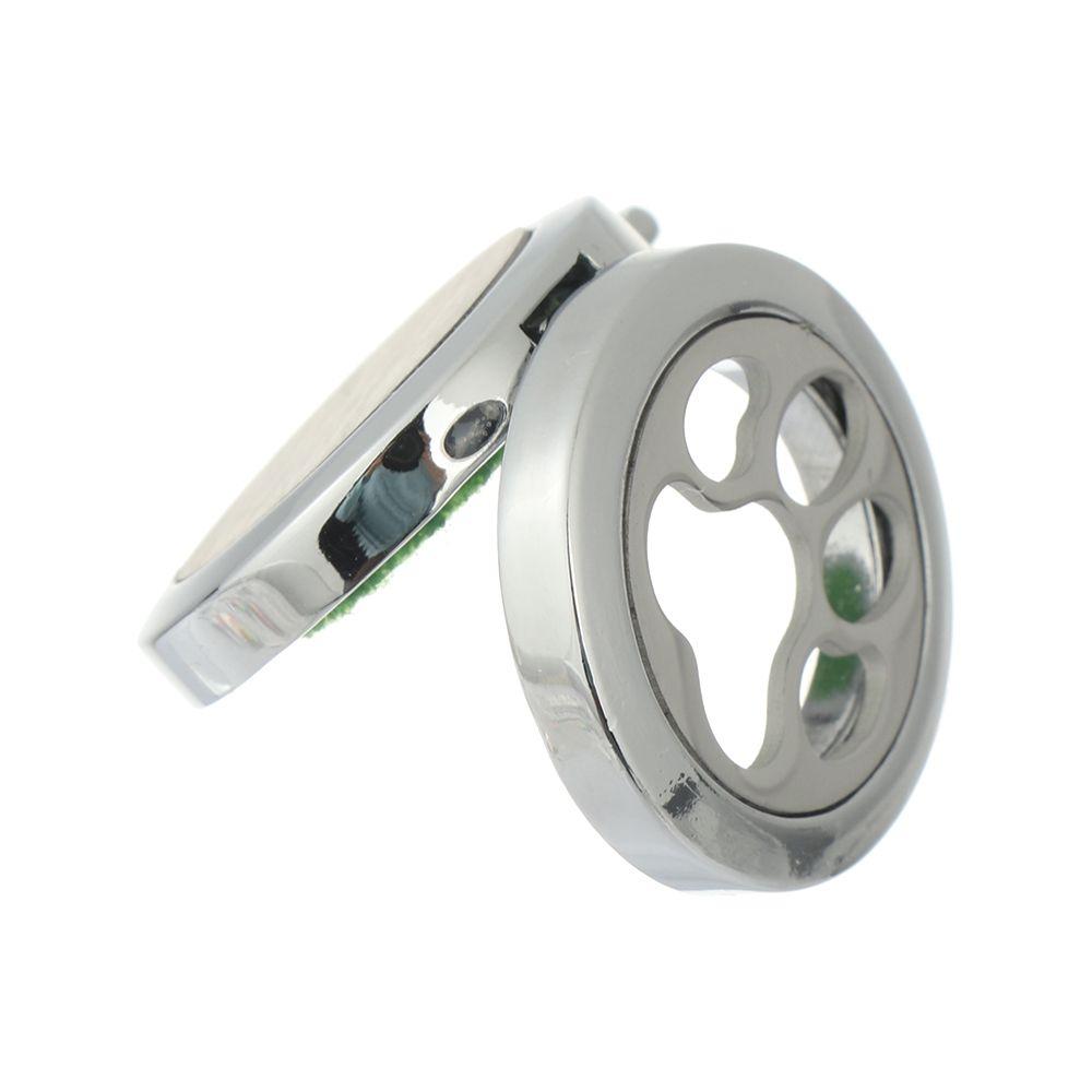 Кулон из нержавеющей стали для ароматерапии, подвески с ароматом, диффузор эфирного масла, ожерелье, ароматный медальон