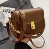 Fashion New Sense Fashion Niche Design Armpit Small Square Bag Trendy Girl Bag Sen Cute Versatile Winter Shoulder Messenger Bag
