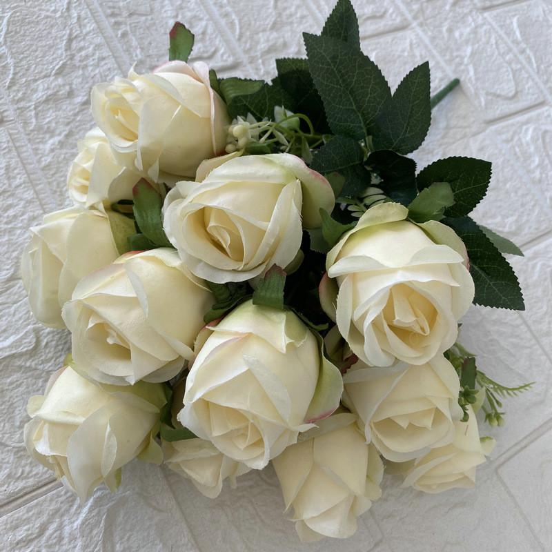 Роскошный искусственный букет пионов для свадьбы, дома, офиса, цветы в подарок, украшения