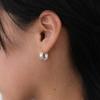 Another Layer Shell Earring (silver925)(2color)