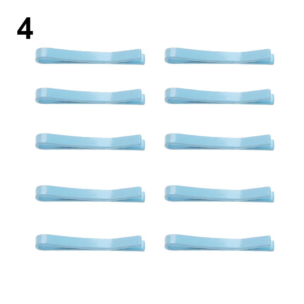 10PCS Tiny 1.1cm Mini Metal Doll Clip Mini Mini Hair Clip Doll Doll Head Clips Mini Metal Hairclip